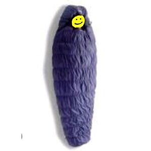 Sierra Designs Dream Machine 3D +15°F Mummy Sleeping Bag Blue Long Polarguard